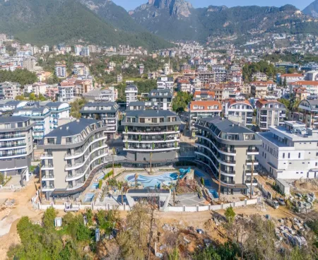 Роскошные квартиры и дуплексы в Алании