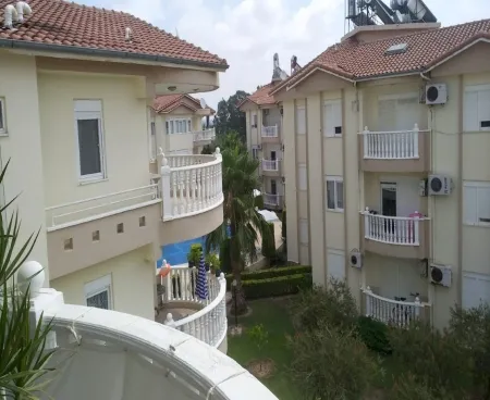 antalya belek flat in complex with pool