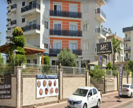 konyaalti hurma, centrally located shop with rental income