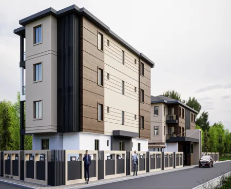 2+1 flats in a complex in dosemealti yenikoy