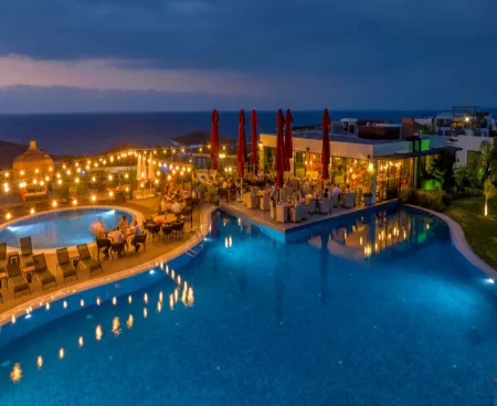 cyprus kyrenia ; flat with terrace in a magnificent complex