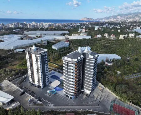 Новая квартира в Алании, район Махмутлар