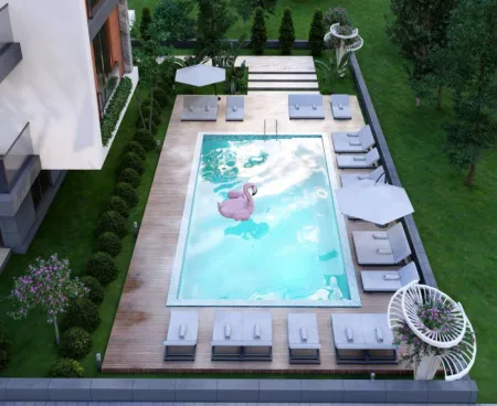 apartments from project in antalya konyaaltı
