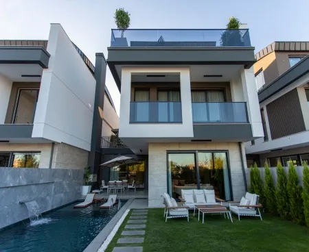 luxury villa from a construction company in dosemealti altinkale