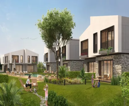 antalya döşemealtı; luxury villas ready for occupancy