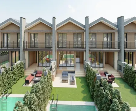 villas from construction company in döshemealtı