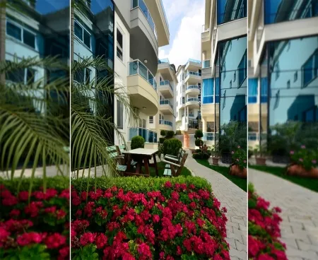 Квартиры 2+1 и 5+1 в комплексе в центре Алании