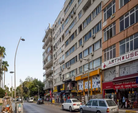 flat for sale with sea view in muratpaşa center